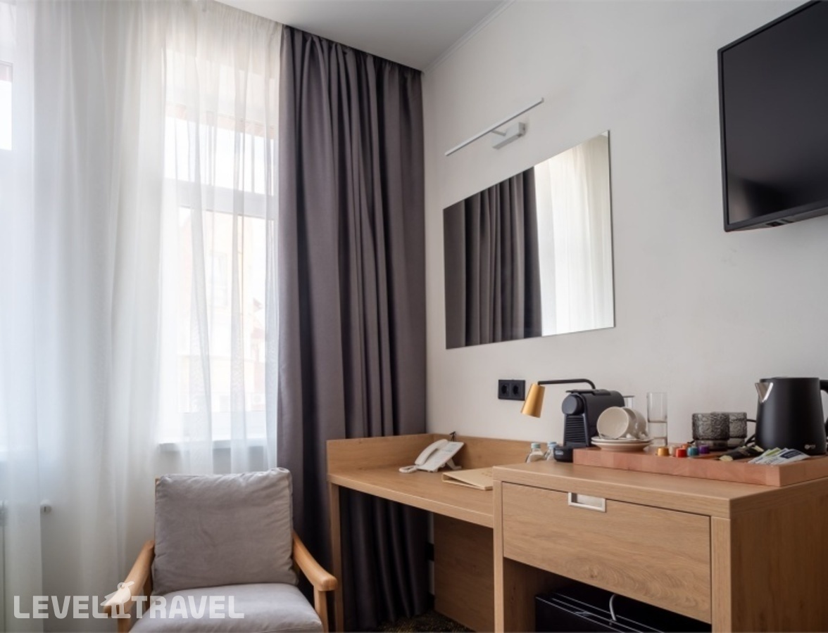 фотографии номера Делюкс с балконом и видом на город отеля Amber Shore Collection в Россия(Зеленоградск) - фото №2