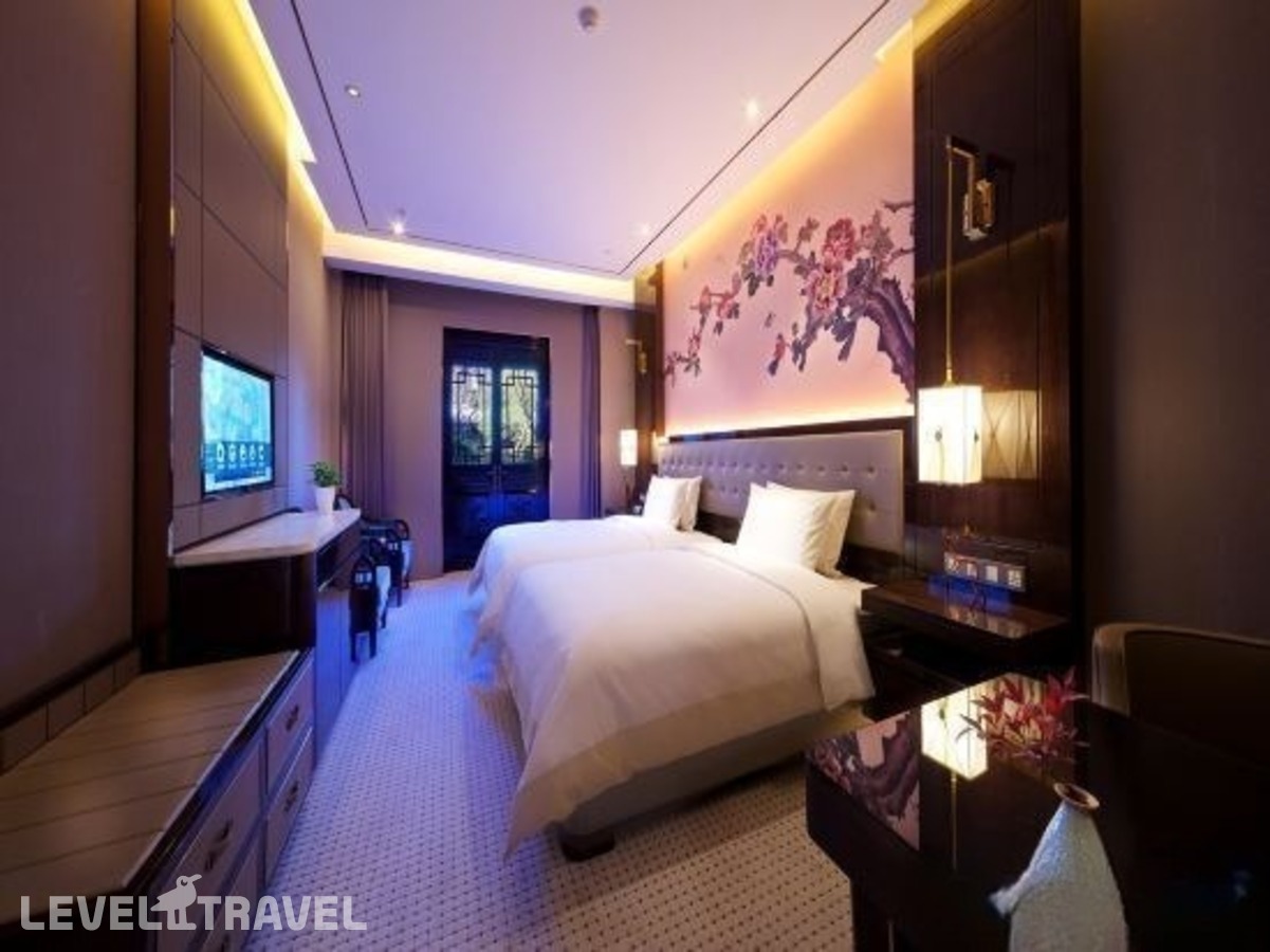 фотографии номера Стандартный (две односпальные кровати) отеля Shanghai Royal Garden Hotel в Китай(Шанхай) - фото №1