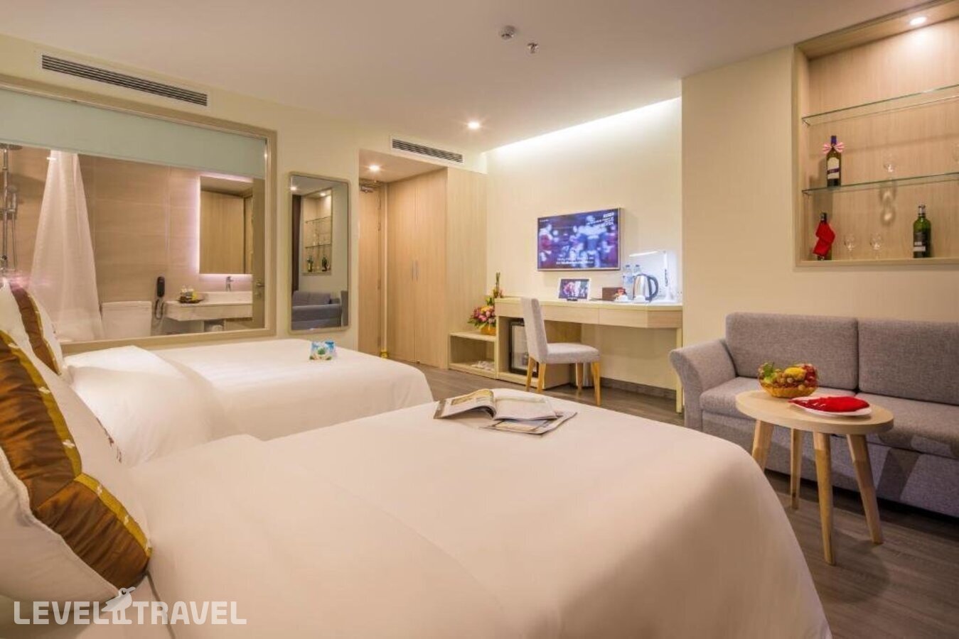фотографии номера Улучшенный (две односпальные кровати) отеля Stella Maris Nha Trang Hotel в Вьетнам(Нячанг) - фото №1