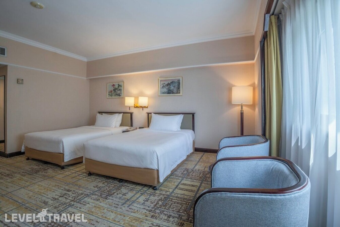 фотографии номера Стандартный (две двуспальные кровати) отеля Metropark Lido Beijing Hotel в Китай(Пекин) - фото №1