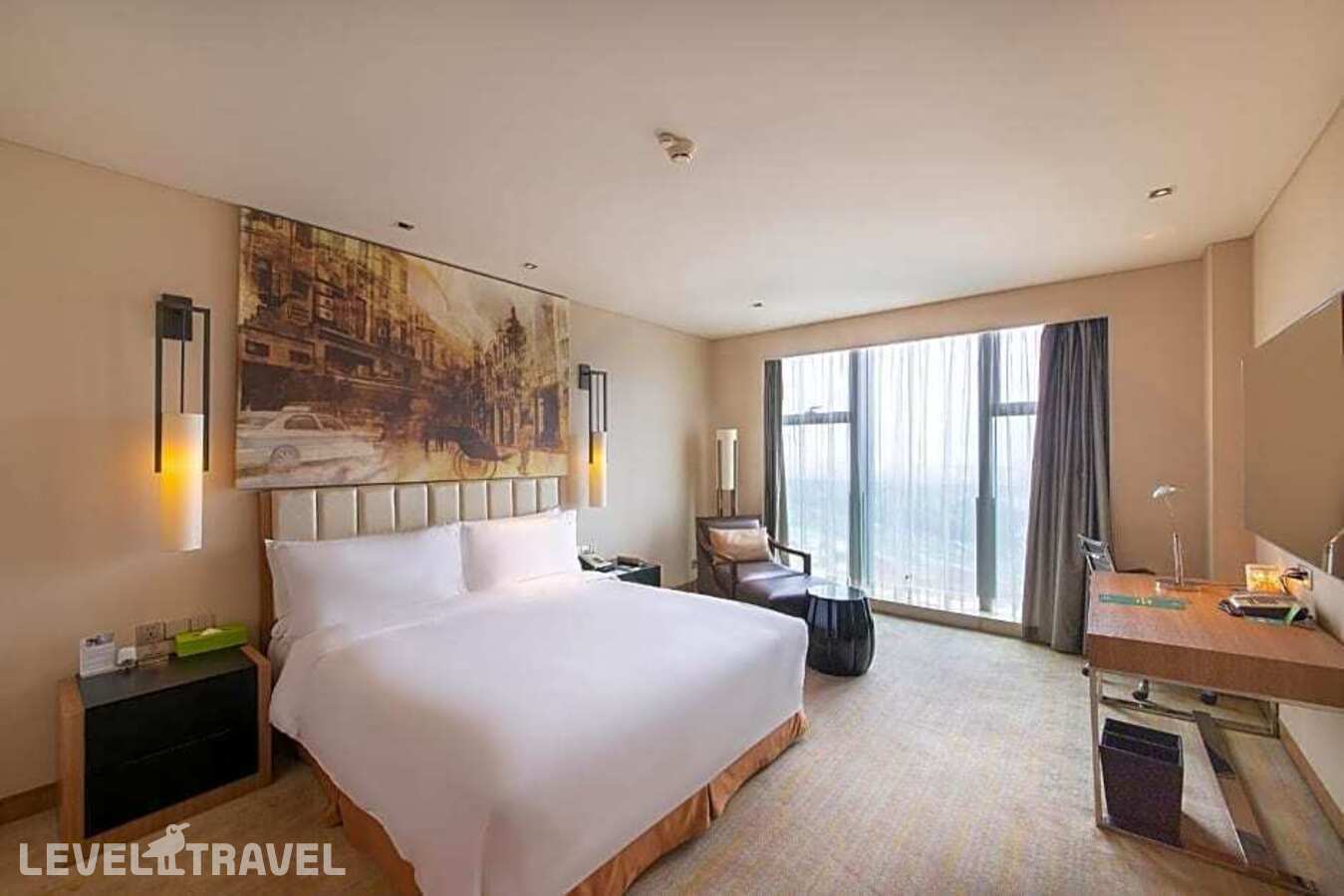 фотографии номера Улучшенный номер отеля Holiday Inn Guangzhou Science City, An Ihg Hotel в Китай(Гуанчжоу) - фото №3