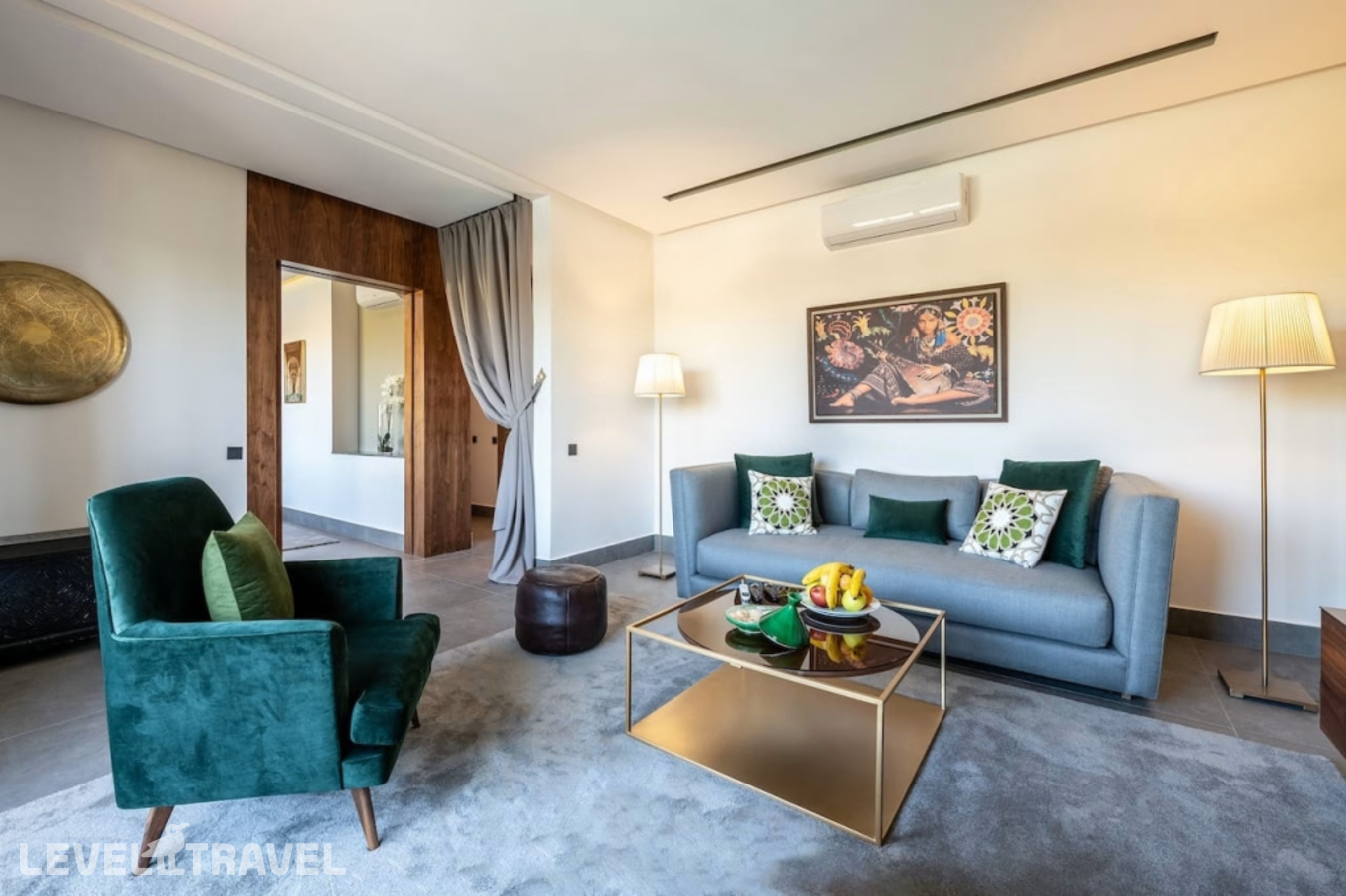 фотографии номера Двухместный люкс Terrace двуспальная кровать отеля Sirayane Boutique Hotel And Spa в Марокко(Марракеш) - фото №4
