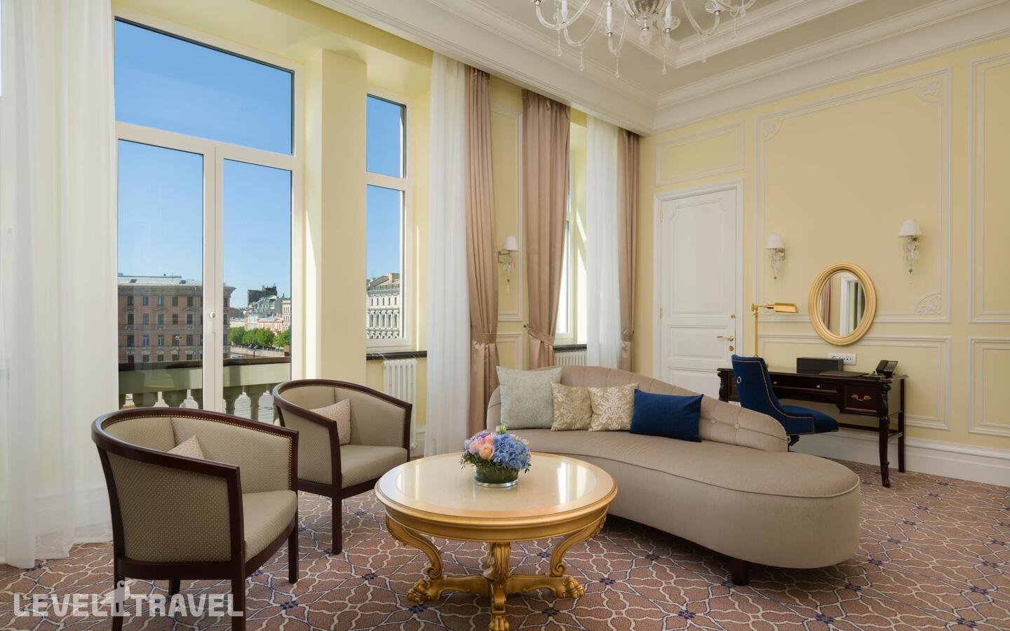 фотографии номера Люкс роскошный отеля Lotte Hotel St. Petersburg в Россия(Адмиралтейский район) - фото №7