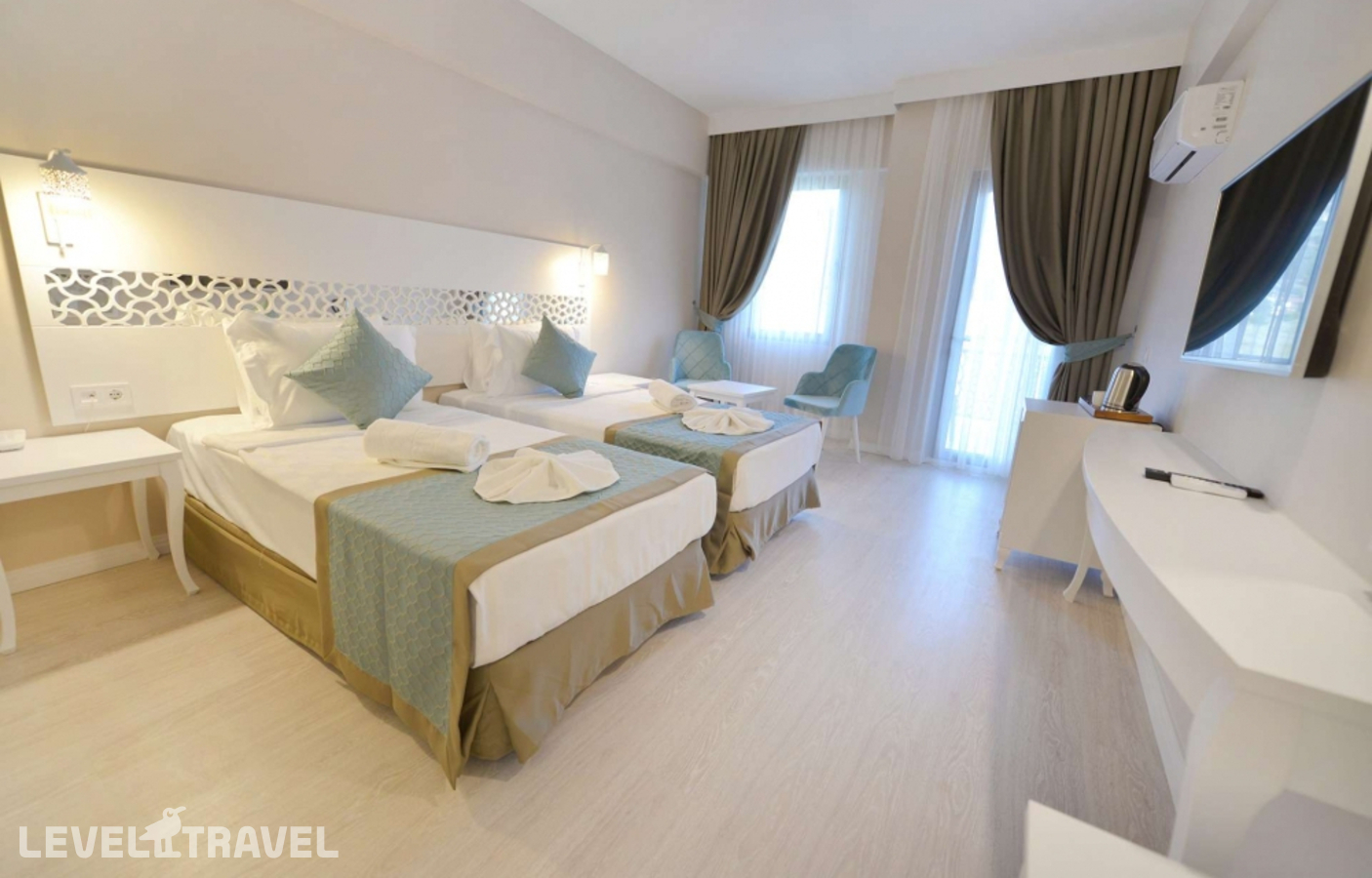 фотографии номера Четырехместный семейный отеля Adempira Termal & Spa Hotel в Турция(Памуккале) - фото №1