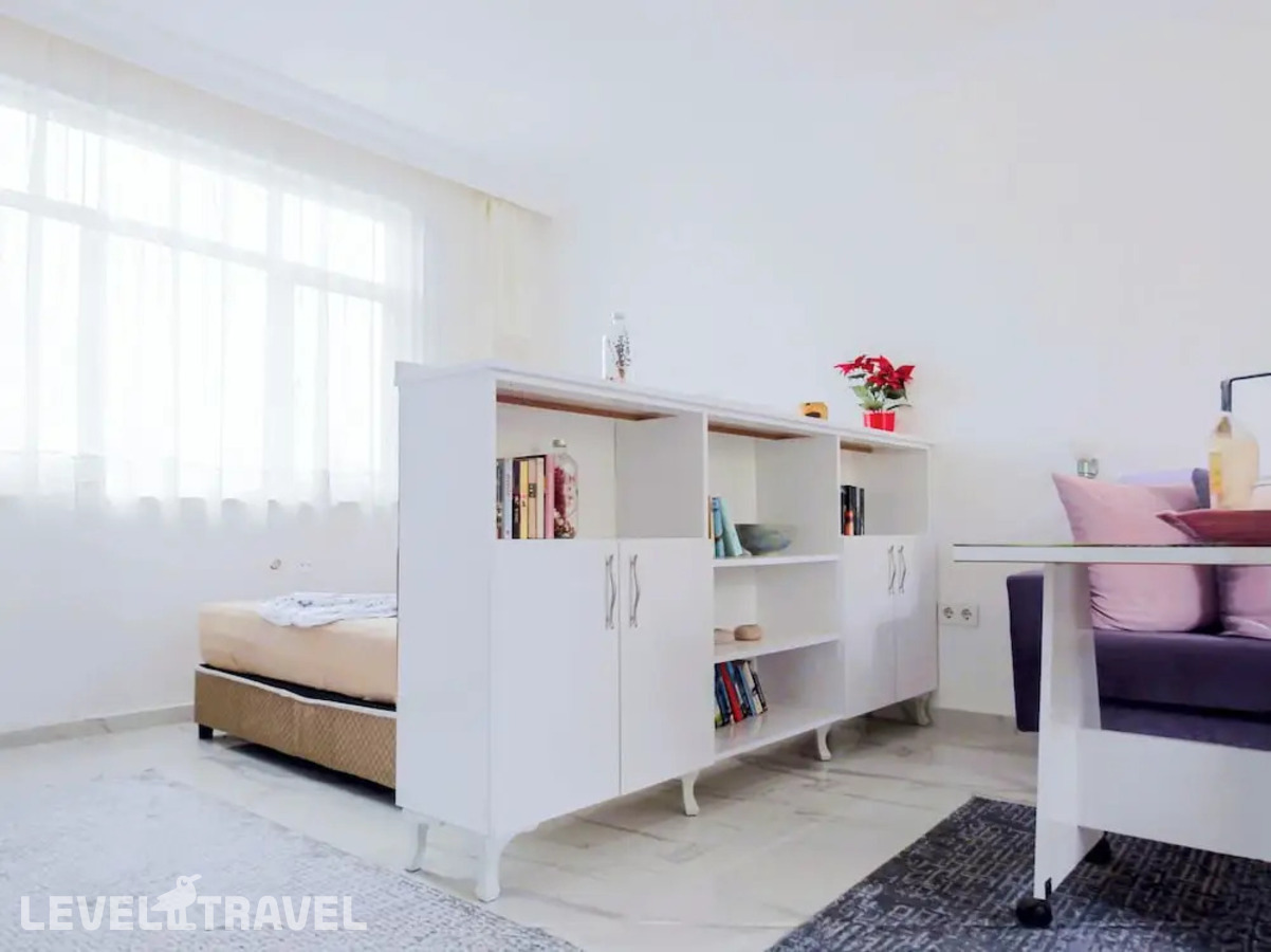 Двухместная студия Comfort с видом на сад двуспальная кровать — фото 3