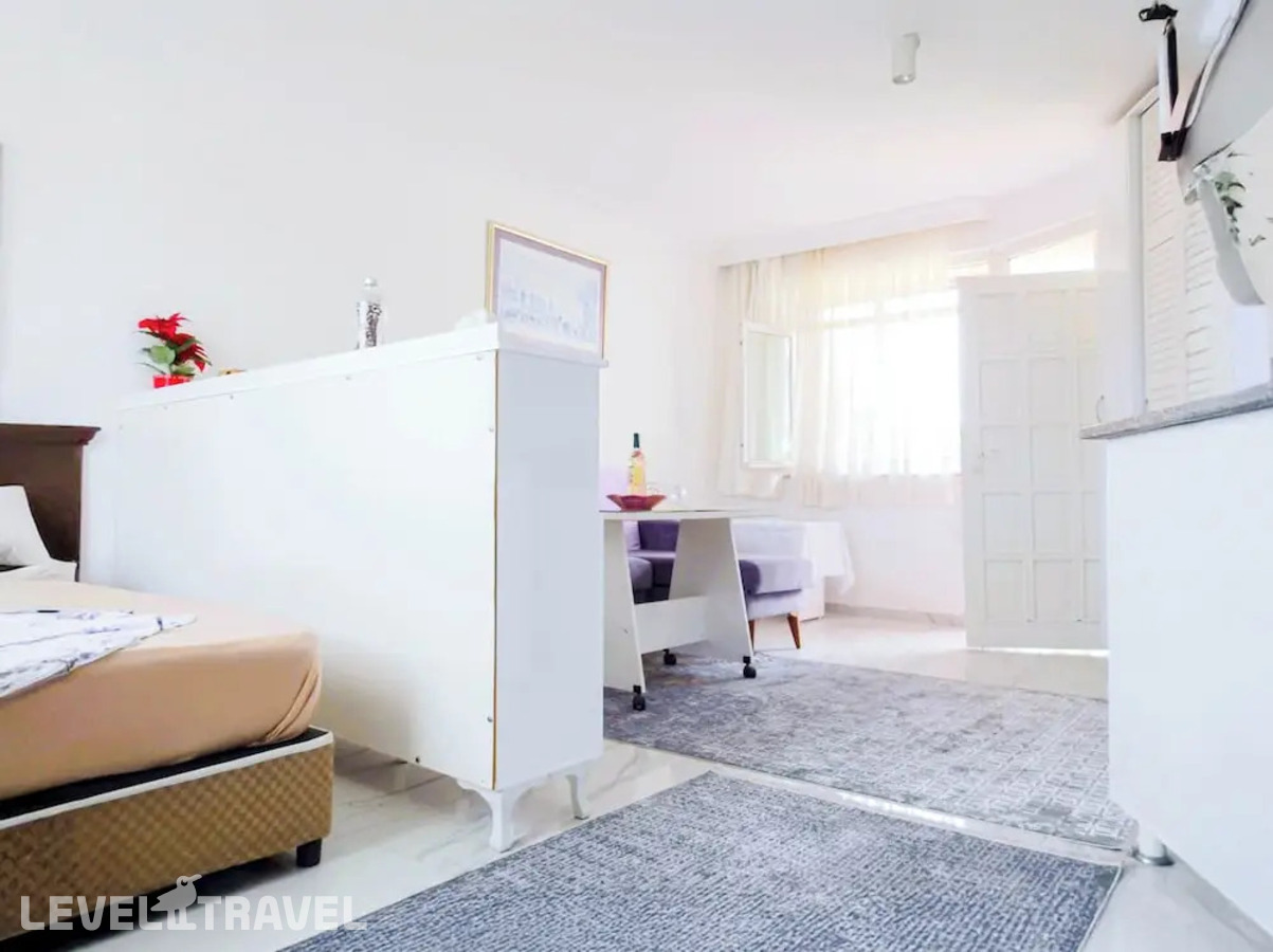 Двухместная студия Comfort с видом на сад двуспальная кровать — фото 4