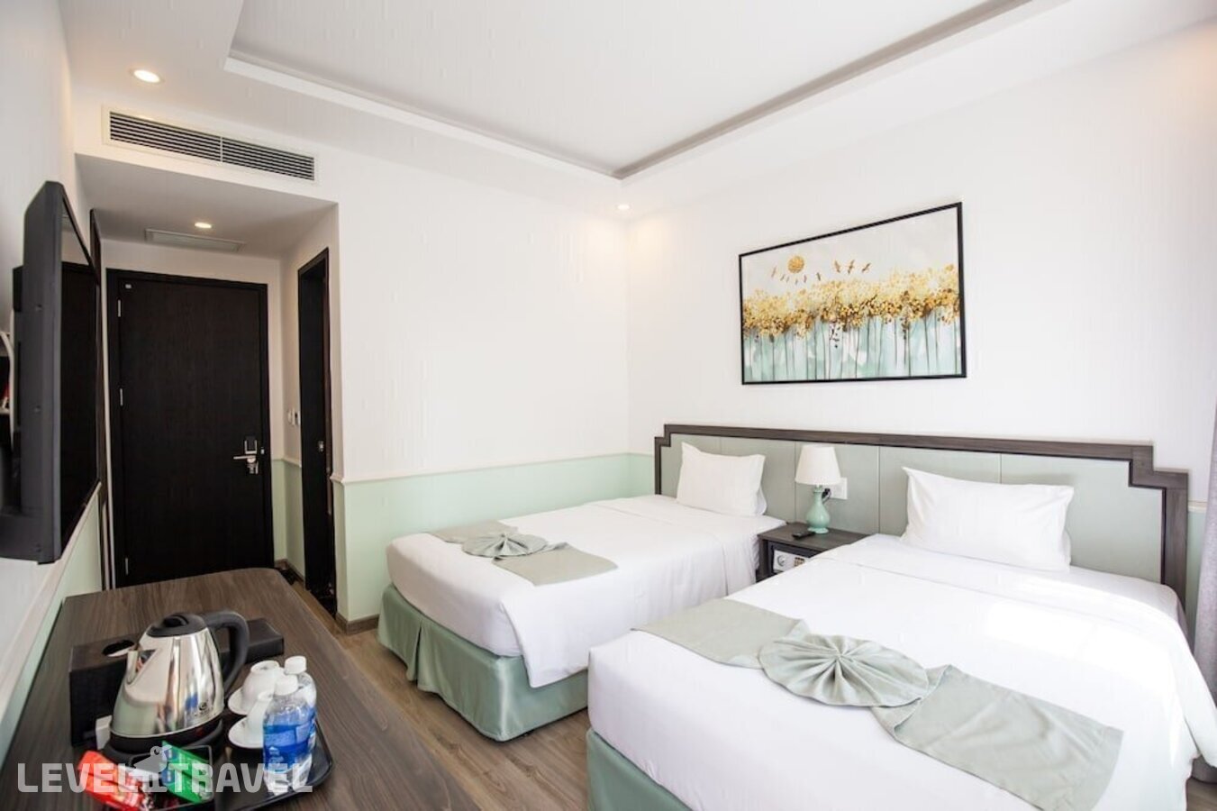 фотографии номера Делюкс (две односпальные кровати) отеля Paralia Khem Beach Phu Quoc Hotel в Вьетнам(Фукуок) - фото №1