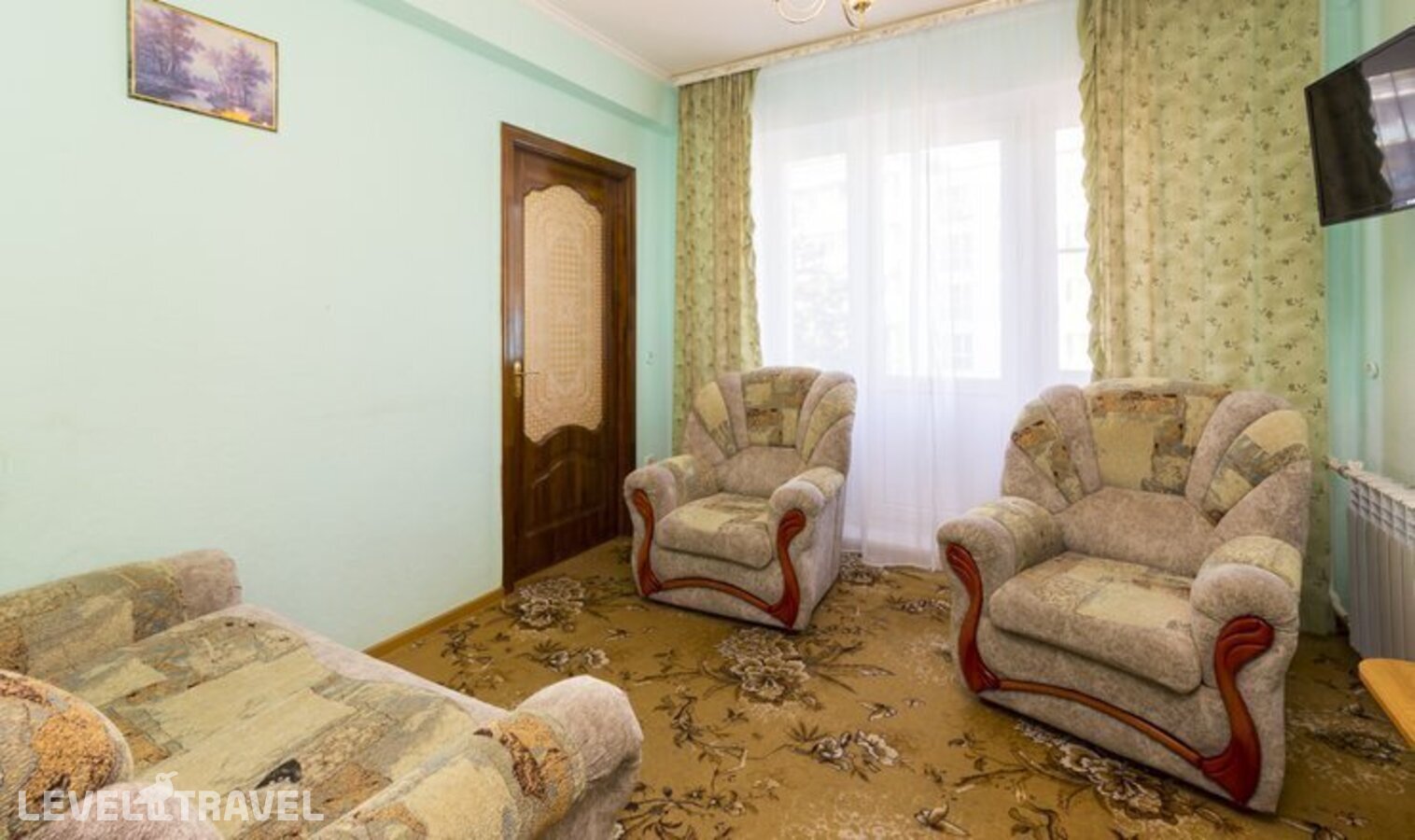 фотографии номера Стандартный (2 комнаты)(1 категория)(2 корпус) отеля Санаторий Эльбрус в Россия(Железноводск) - фото №5
