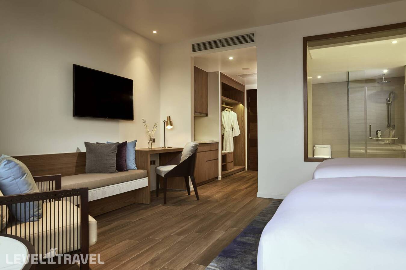 фотографии номера Студия (две односпальные кровати) отеля Mövenpick Villas & Residences Phu Quoc в Вьетнам(Фукуок) - фото №2