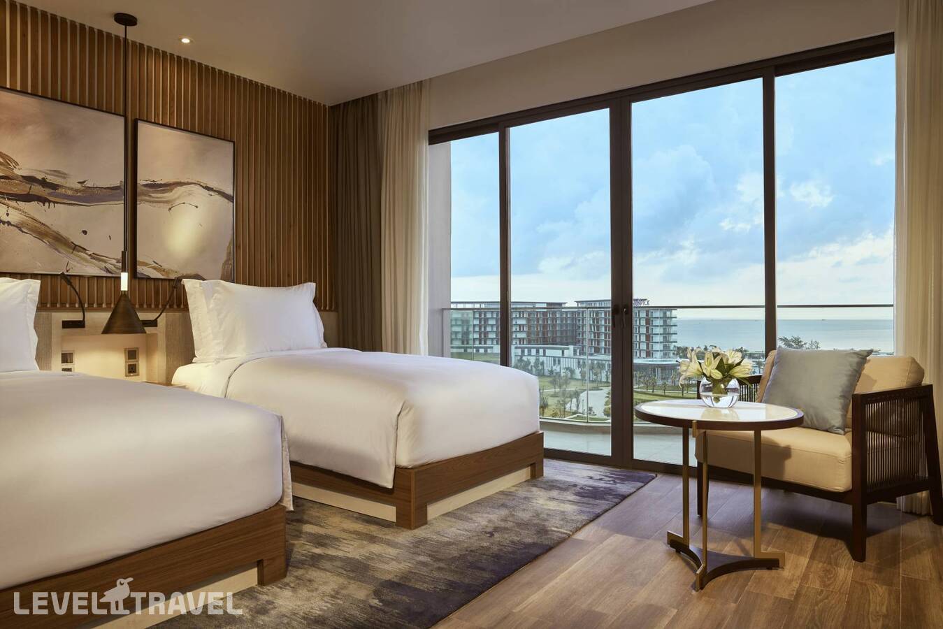 фотографии номера Студия (две односпальные кровати) отеля Mövenpick Villas & Residences Phu Quoc в Вьетнам(Фукуок) - фото №1