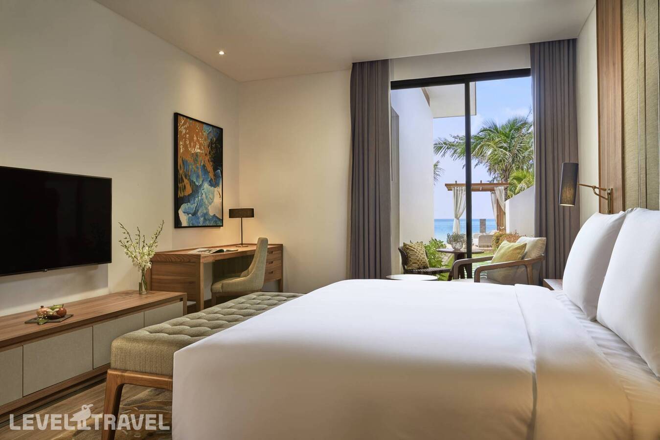 фотографии номера Вилла с видом на море (3 спальни)	 отеля Mövenpick Villas & Residences Phu Quoc в Вьетнам(Фукуок) - фото №2