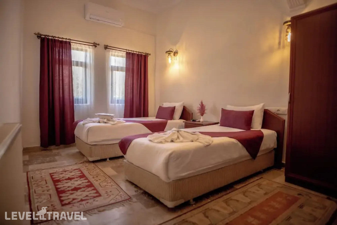 фотографии номера Классический (две односпальные кровати) отеля Guven Cave Hotel в Турция(Гёреме) - фото №1