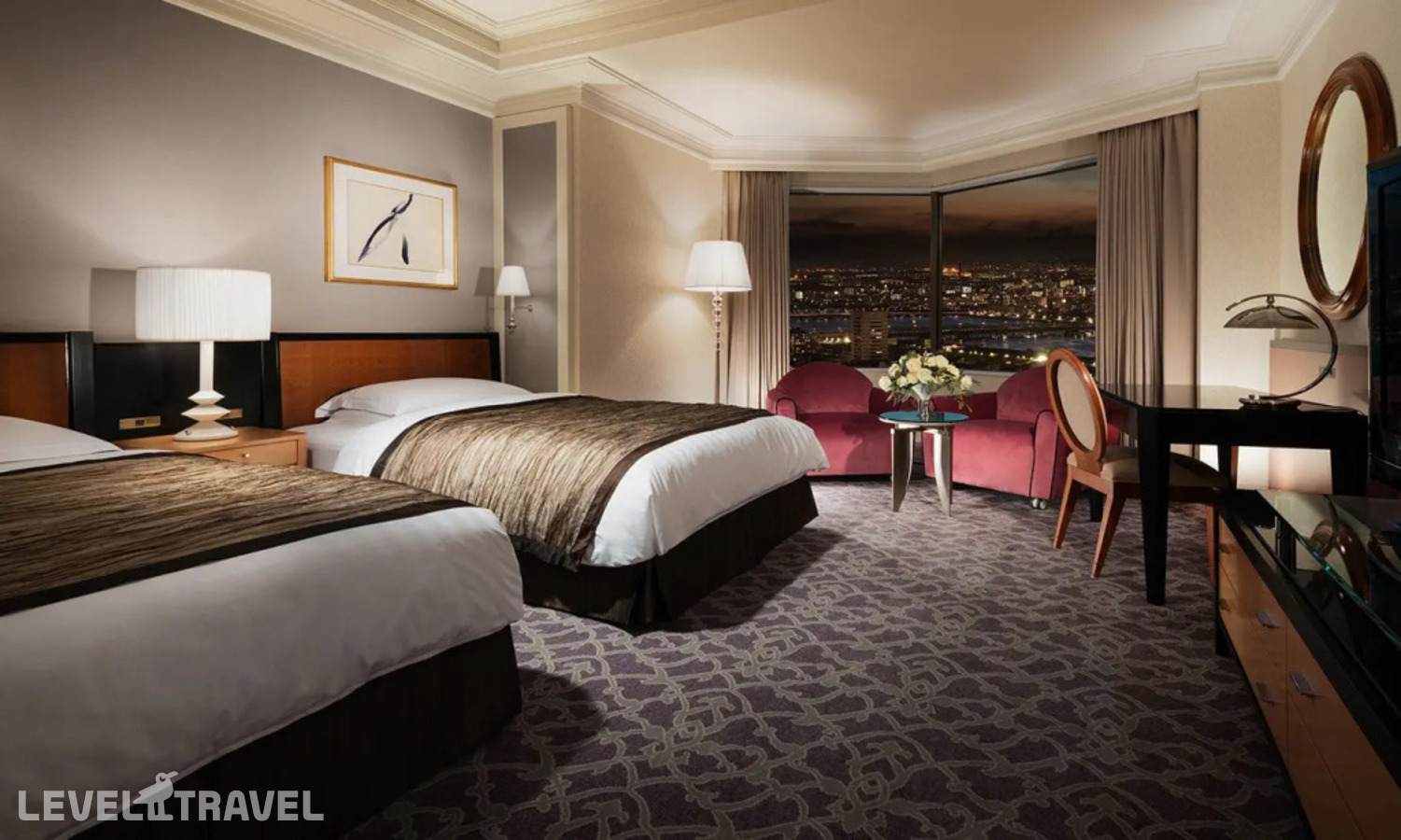 фотографии номера Улучшенный (две односпальные кровати) отеля Hotel Hankyu International в Япония(Осака) - фото №2