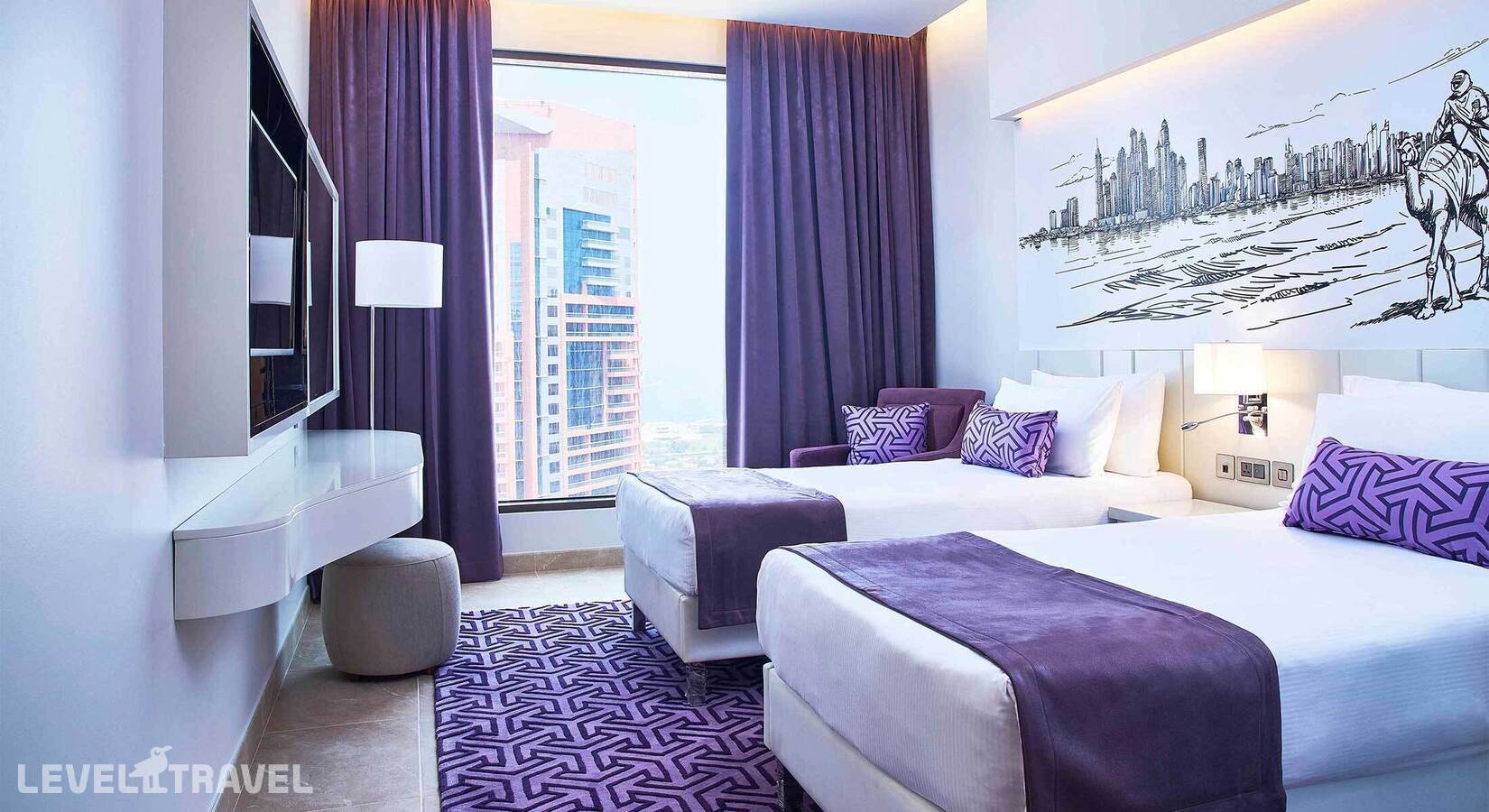 фотографии номера Люкс Престиж (2 спальни) отеля Mercure Hotels Suites Apartments (Ex. Mercure Dubai Barsha Heights) в ОАЭ(Дубай Джумейра) - фото №2