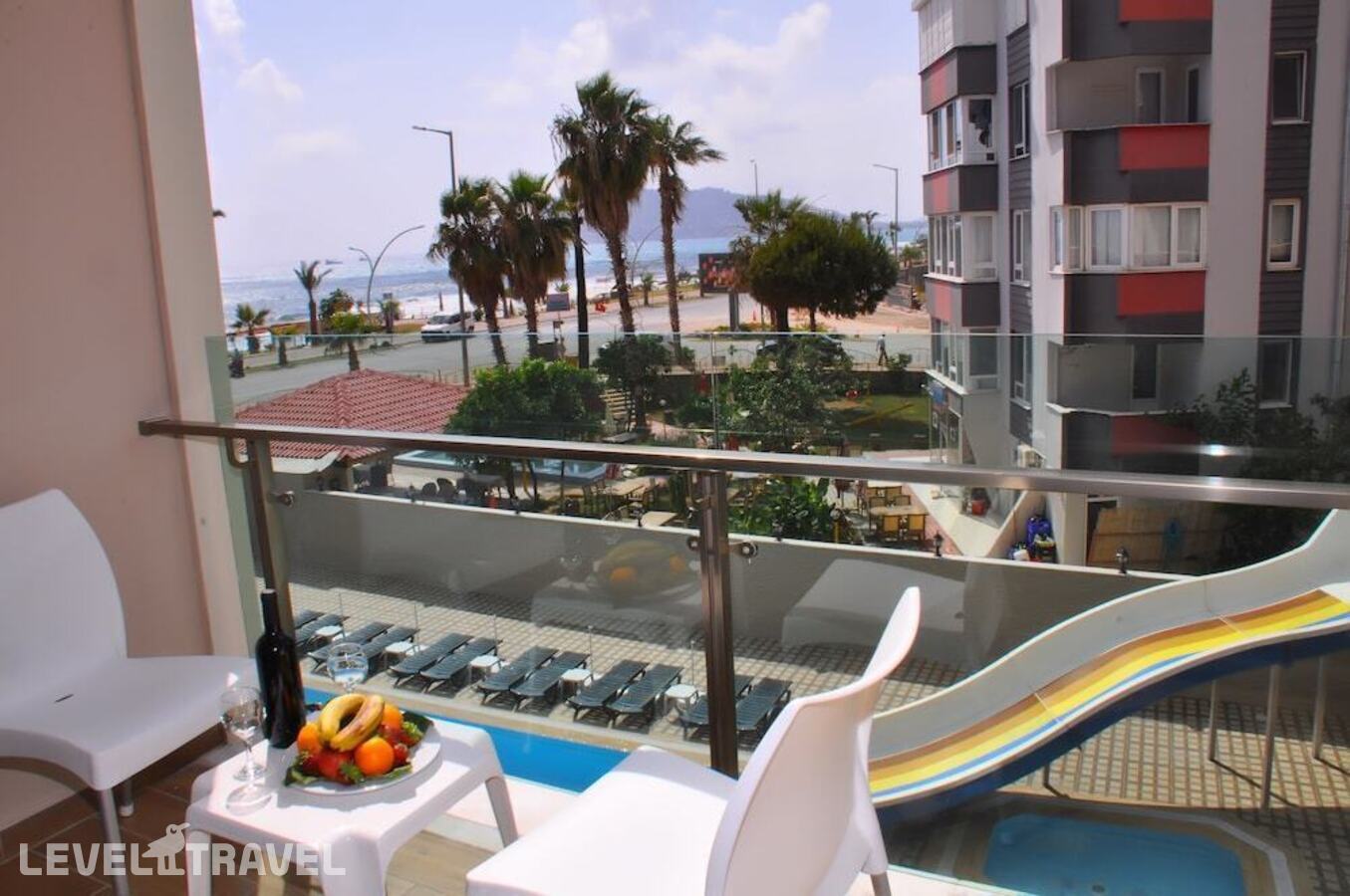 фотографии номера Стандартный (двухъярусная кровать) отеля Grand Bayar Beach Hotel в Турция(Обагёль) - фото №7