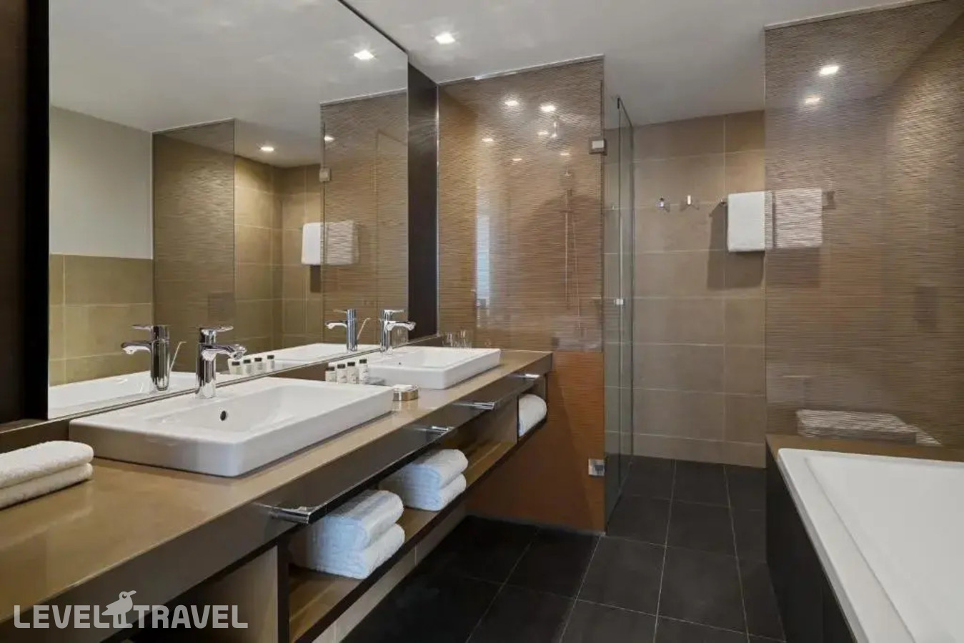 фотографии номера Двухместный номер Club Lounge Access Premium 2 отдельные кровати отеля Sheraton Grand Tbilisi Metechi Palace в Грузия(Тбилиси) - фото №2