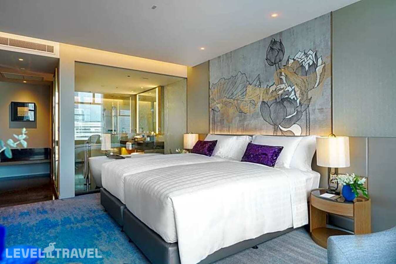 фотографии номера Люкс (2 односпальные кровати) отеля Chatrium Grand Bangkok в Таиланд(Бангкок) - фото №1