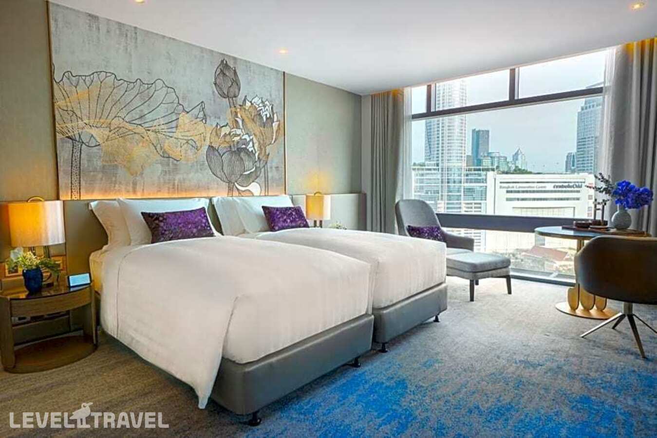 фотографии номера Люкс (2 односпальные кровати) отеля Chatrium Grand Bangkok в Таиланд(Бангкок) - фото №2