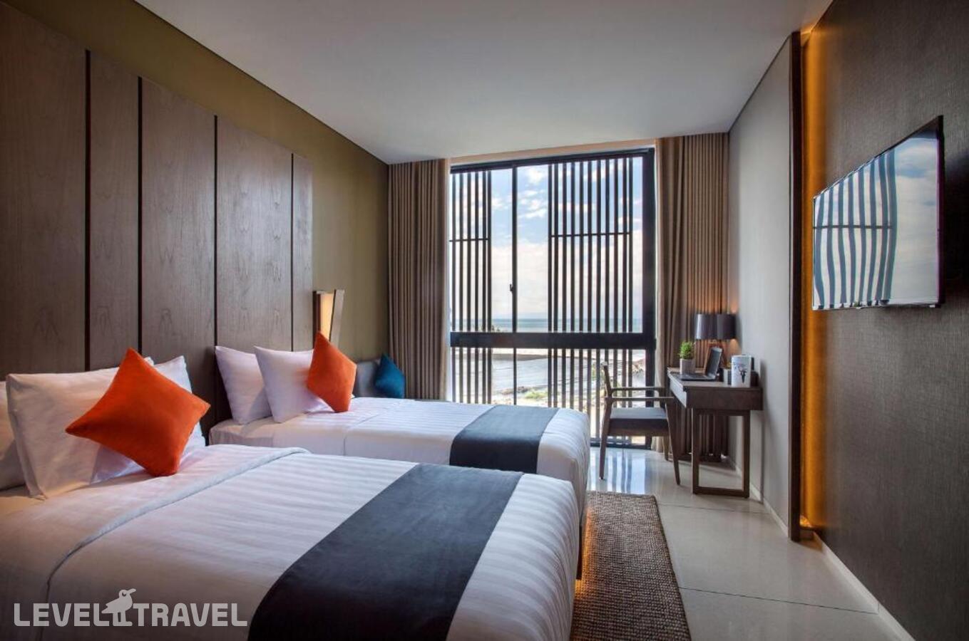 фотографии номера Улучшенный (две односпальные кровати) отеля Wyndham Tamansari Jivva Resort Bali в Индонезия(Семарапура) - фото №1
