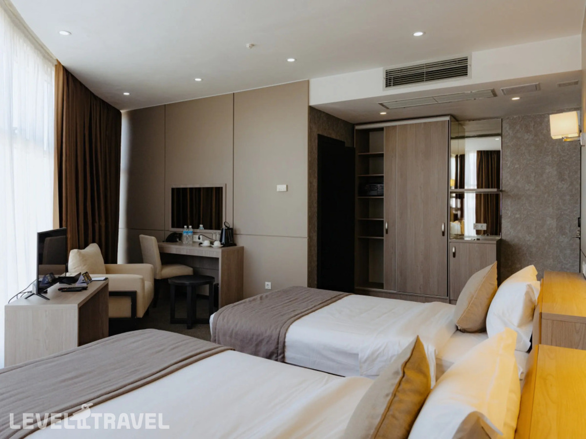 фотографии номера Улучшенный (две односпальные кровати) отеля City Stay Hotel Bishkek в Киргизия(Бишкек) - фото №4