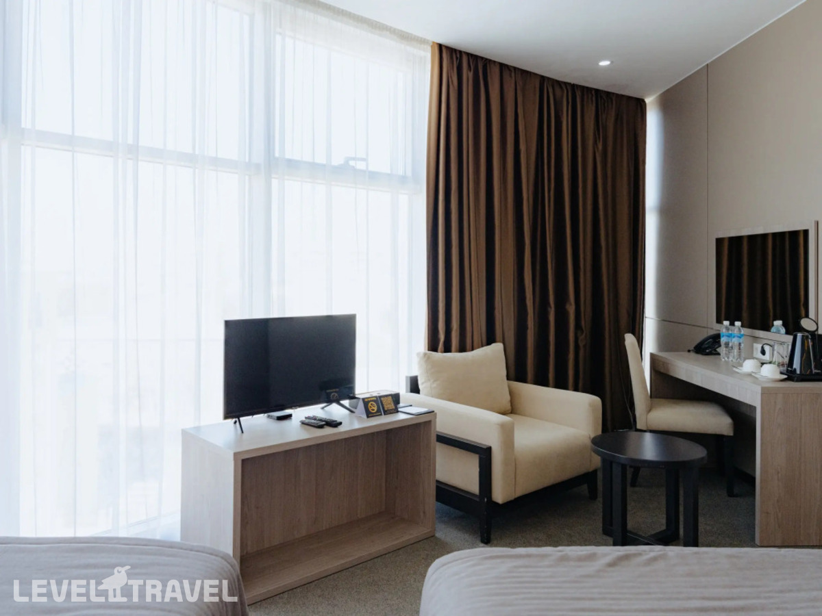 фотографии номера Улучшенный (две односпальные кровати) отеля City Stay Hotel Bishkek в Киргизия(Бишкек) - фото №5
