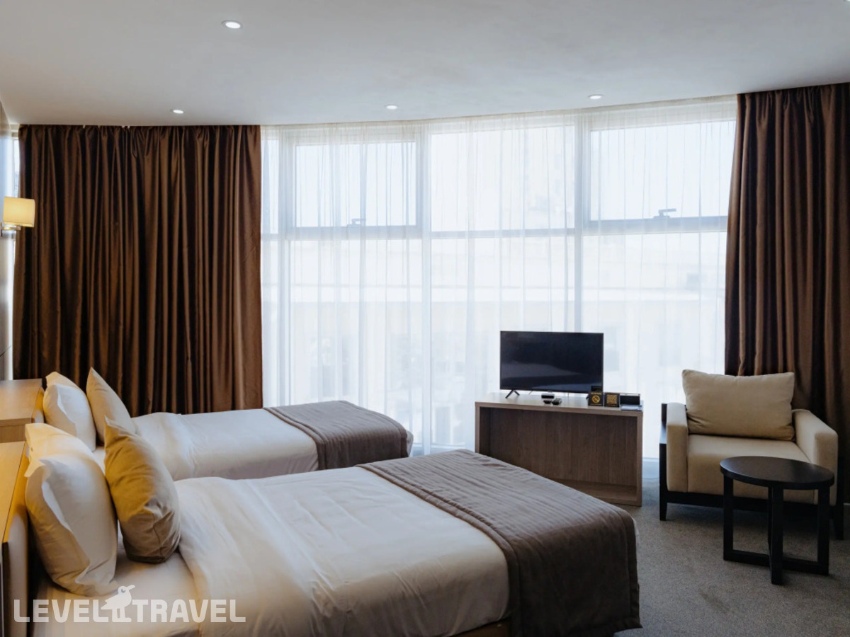 фотографии номера Улучшенный (две односпальные кровати) отеля City Stay Hotel Bishkek в Киргизия(Бишкек) - фото №2