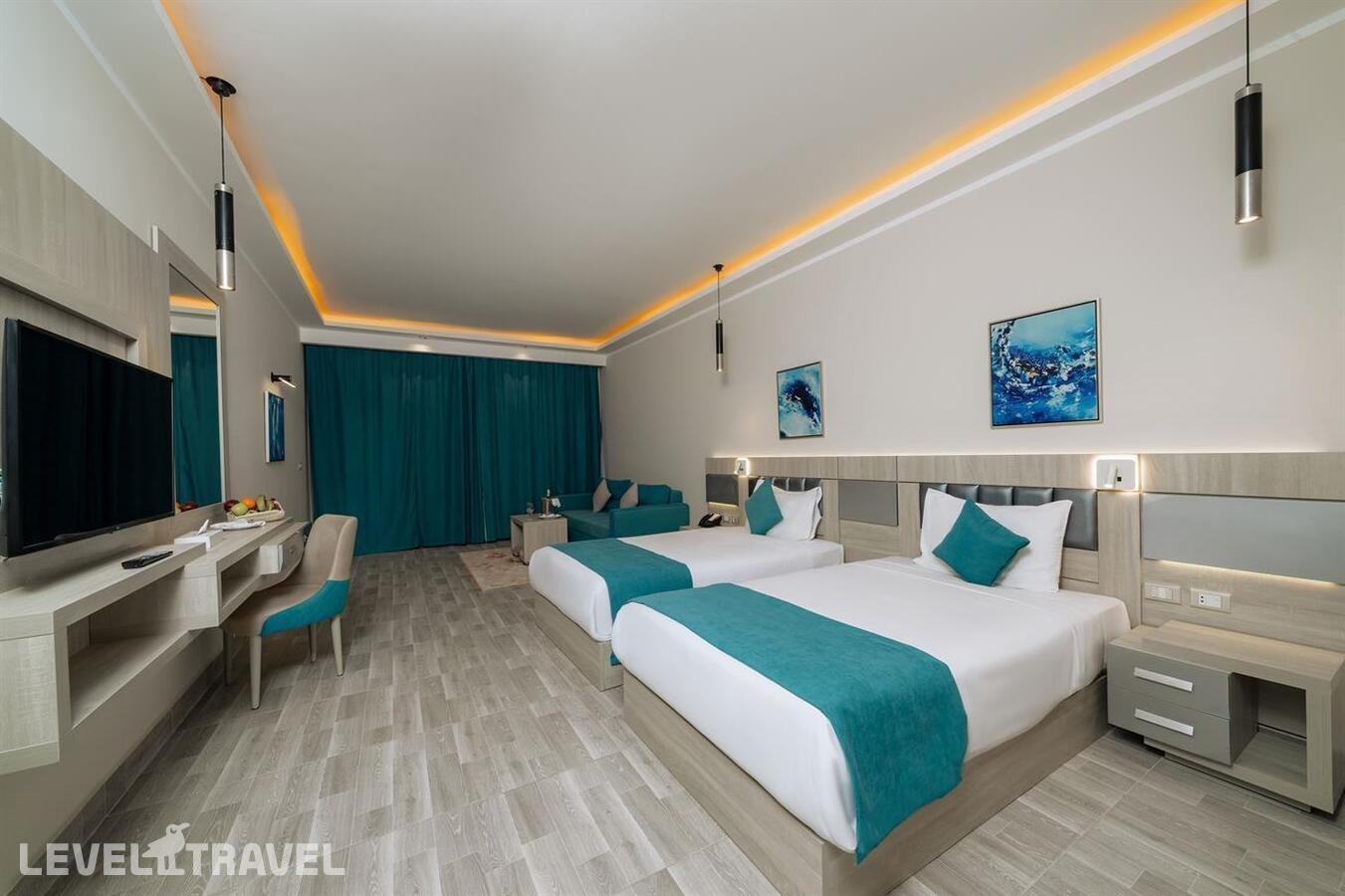 фотографии номера Премиум с видом на пляж (только для взрослых) отеля Sirena Beach Resort And Spa в Египет(Марса Алам) - фото №1