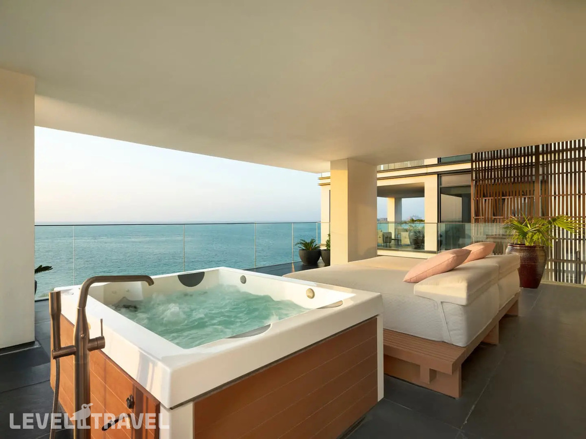 фотографии номера Люкс президентский с видом на море (3 спальни) отеля Banyan Tree Dubai (Ex. Caesars Palace Dubai) в ОАЭ(Дубай Марина) - фото №1