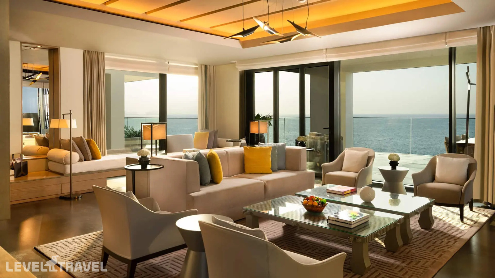 фотографии номера Люкс президентский с видом на море (3 спальни) отеля Banyan Tree Dubai (Ex. Caesars Palace Dubai) в ОАЭ(Дубай Марина) - фото №8