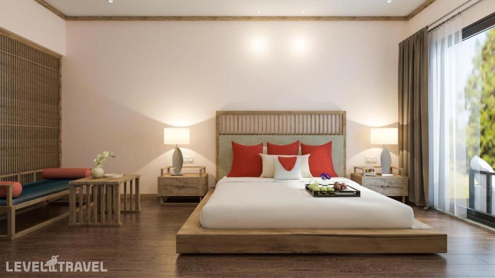 фотографии номера Семейное бунгало с видом на сад отеля Sandy Beach Non Nuoc Resort в Вьетнам(Дананг) - фото №6