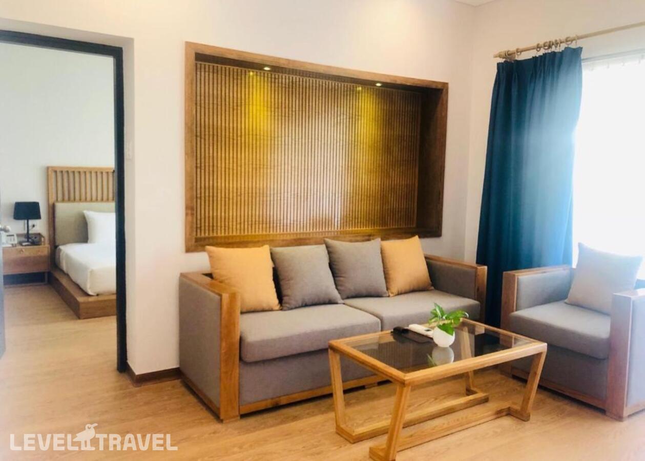 фотографии номера Семейное бунгало с видом на океан отеля Sandy Beach Non Nuoc Resort в Вьетнам(Дананг) - фото №4