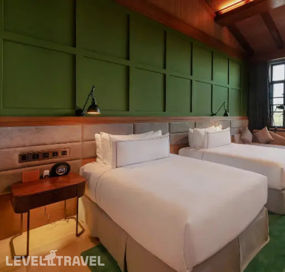 Двухместный номер семейный Deluxe двуспальная кровать — фото 4