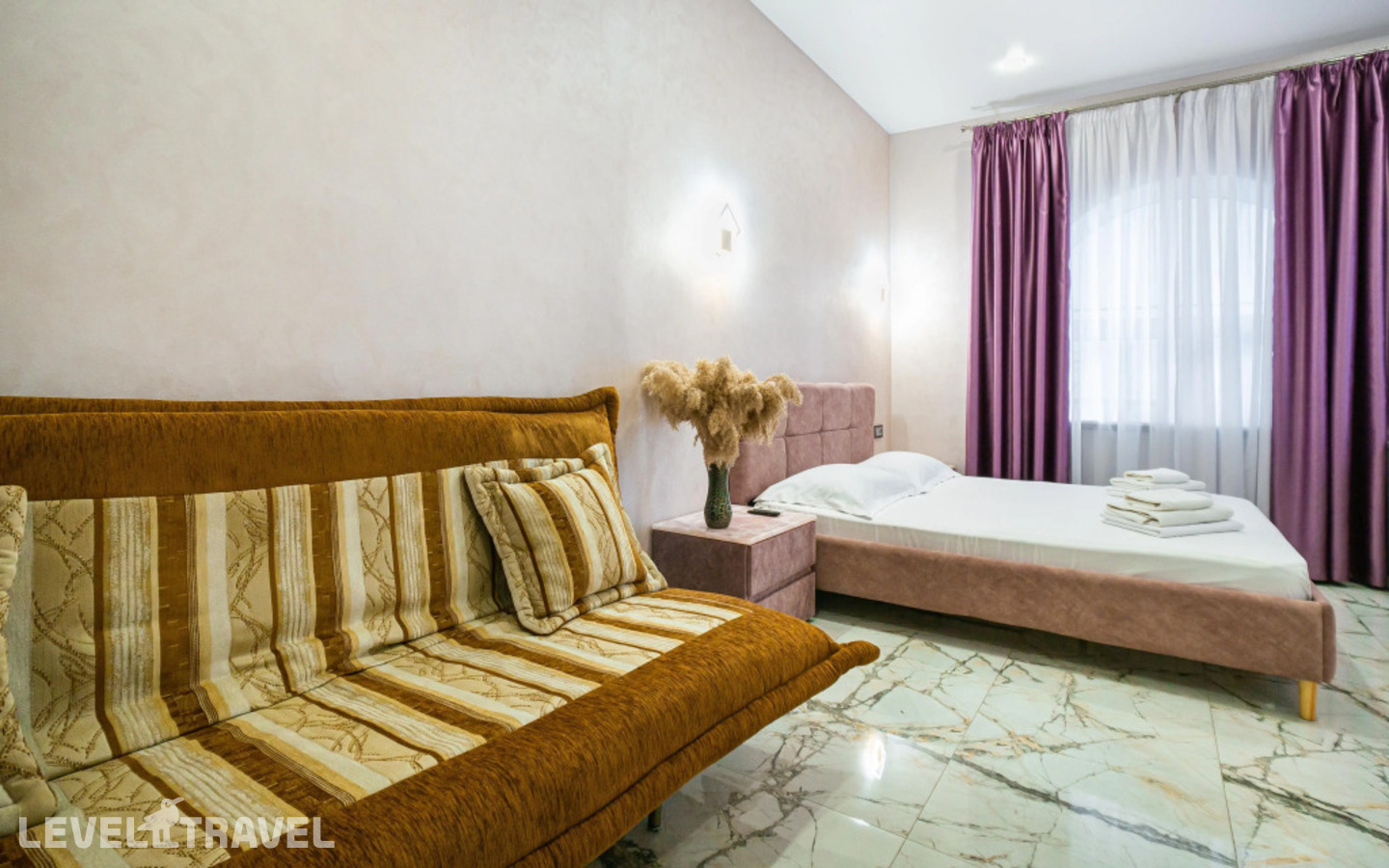 Двухместный номер Comfort с балконом и с красивым видом из окна двуспальная кровать — фото 5