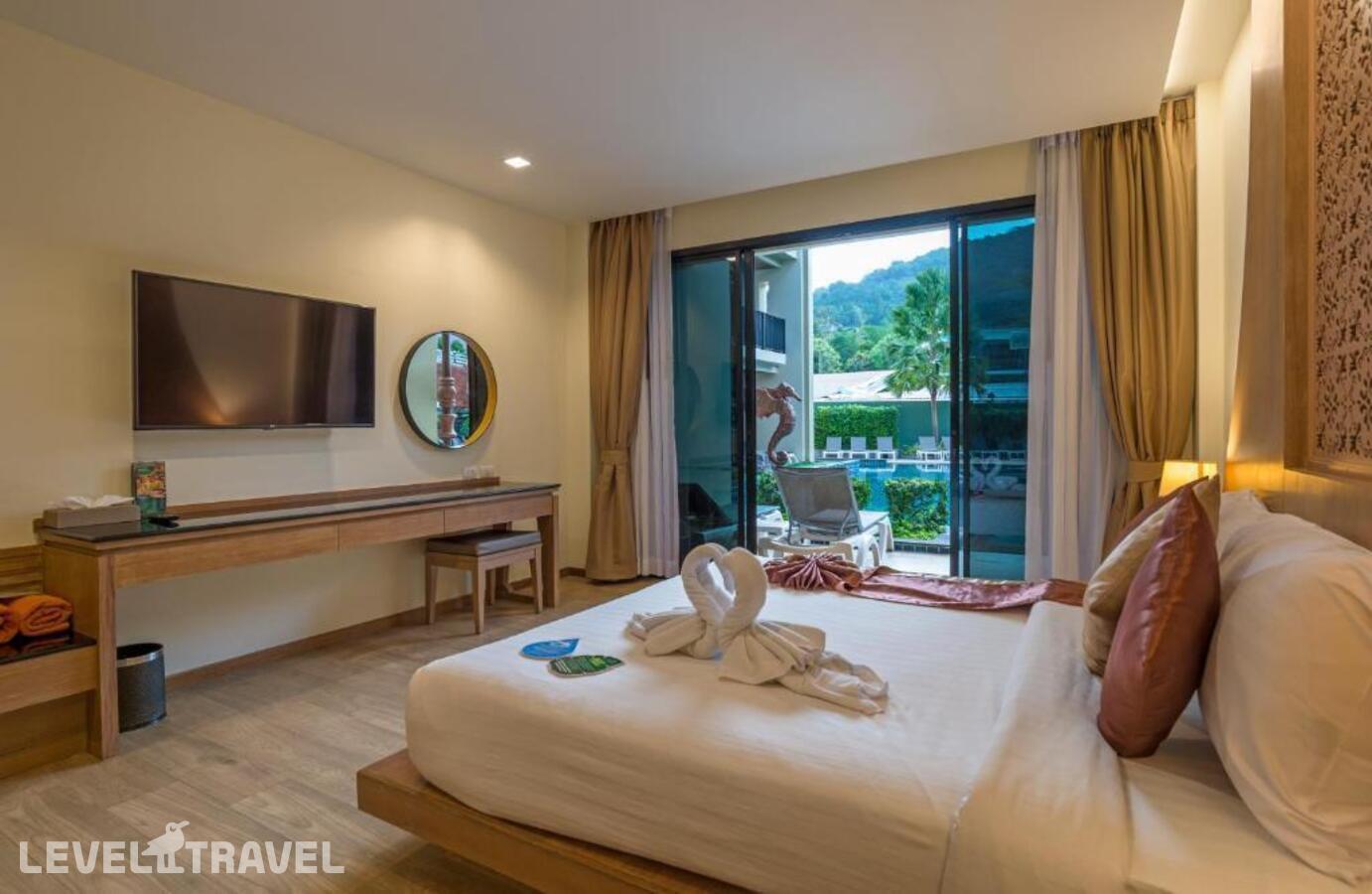 фотографии номера Двухместный номер Pool Access Deluxe двуспальная кровать отеля Ananta Burin Resort в Таиланд(Ао Нанг) - фото №11