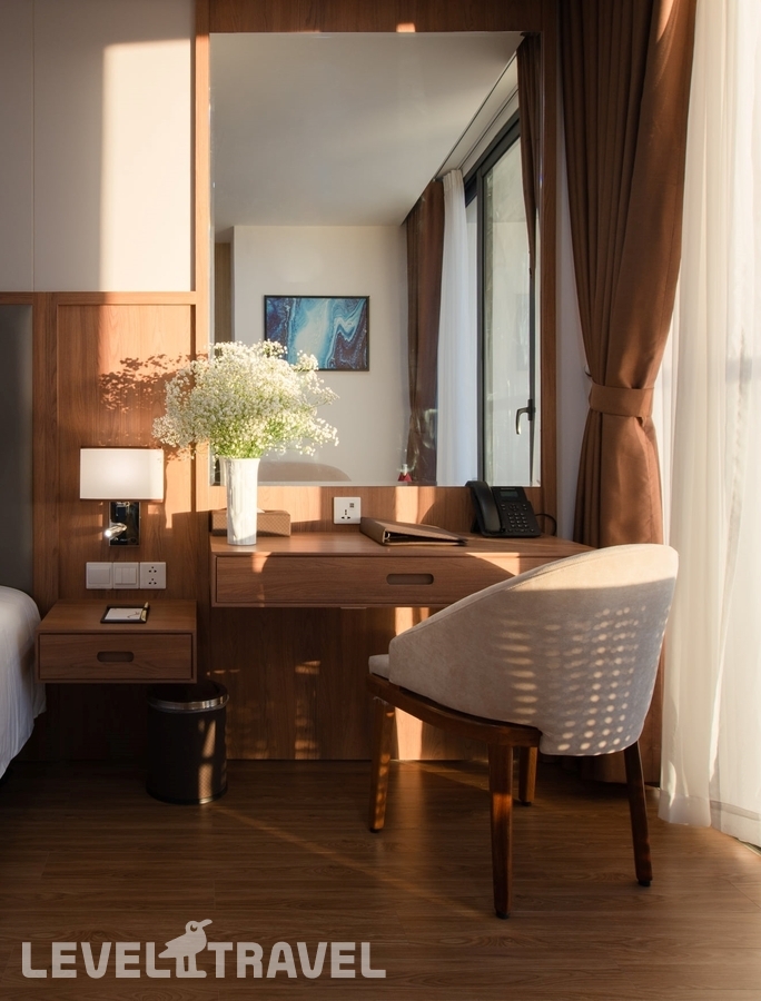 Делюкс с видом на море (две односпальные кровати) — фото 2