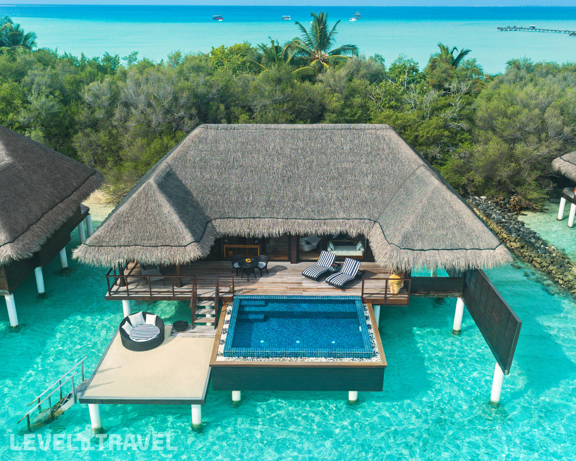 фотографии номера Люкс на воде Sunrise отеля Taj Exotica Resort & Spa в Мальдивы(Южный Мале Атолл) - фото №5