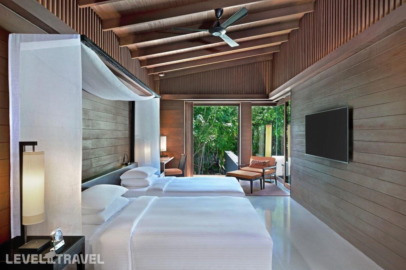 фотографии номера Пляжная вилла с бассейном (2 спальни) отеля Park Hyatt Maldives Hadahaa в Мальдивы(Гаафу Алиф Атолл) - фото №1