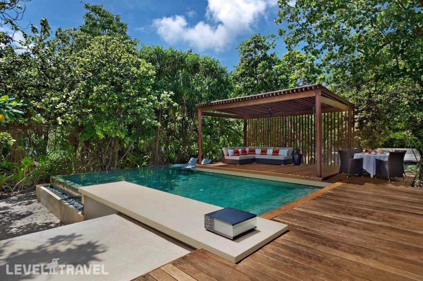 фотографии номера Пляжная вилла с бассейном (2 спальни) отеля Park Hyatt Maldives Hadahaa в Мальдивы(Гаафу Алиф Атолл) - фото №4