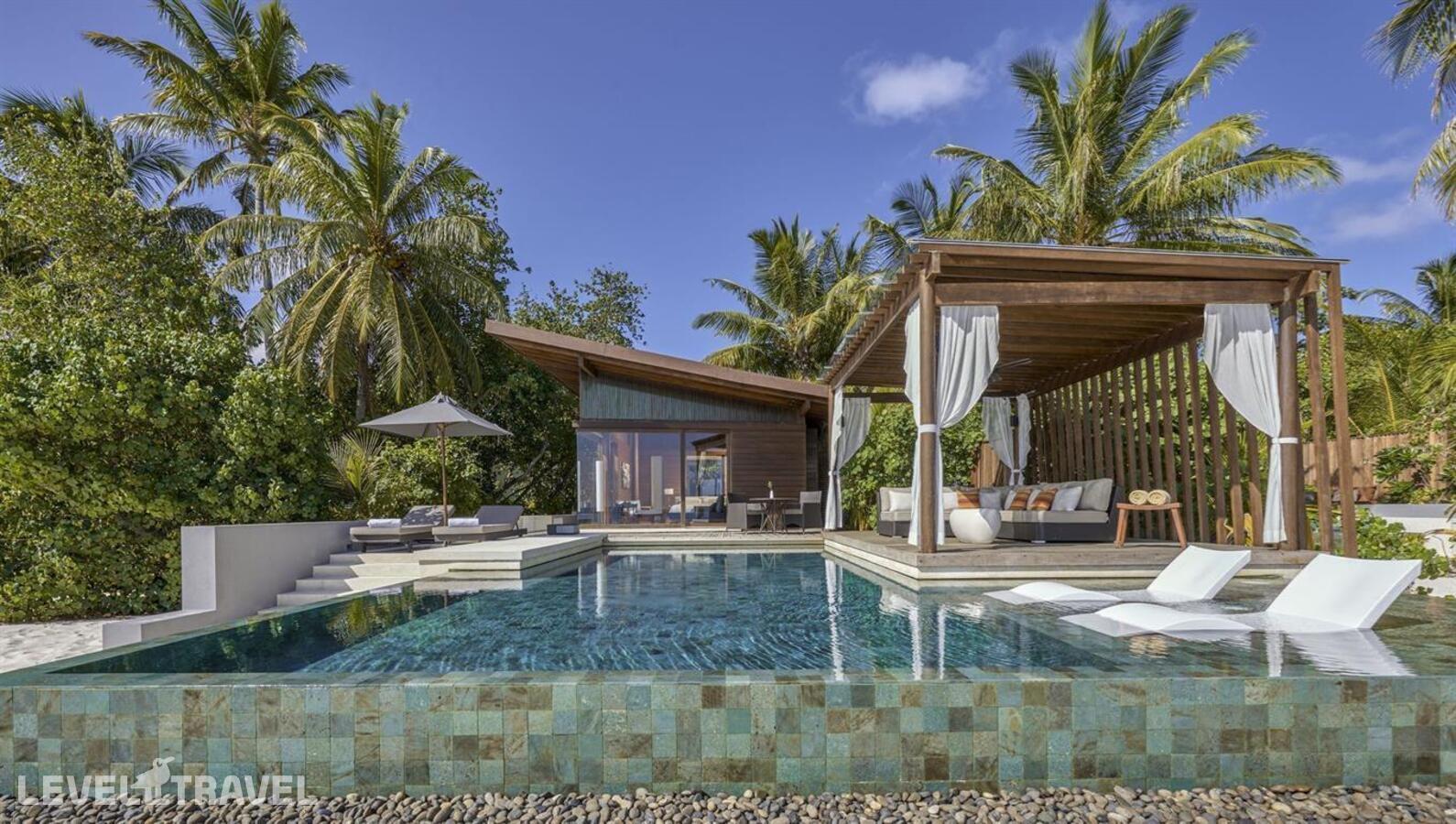 фотографии номера Пляжная вилла делюкс с бассейном отеля Park Hyatt Maldives Hadahaa в Мальдивы(Гаафу Алиф Атолл) - фото №2