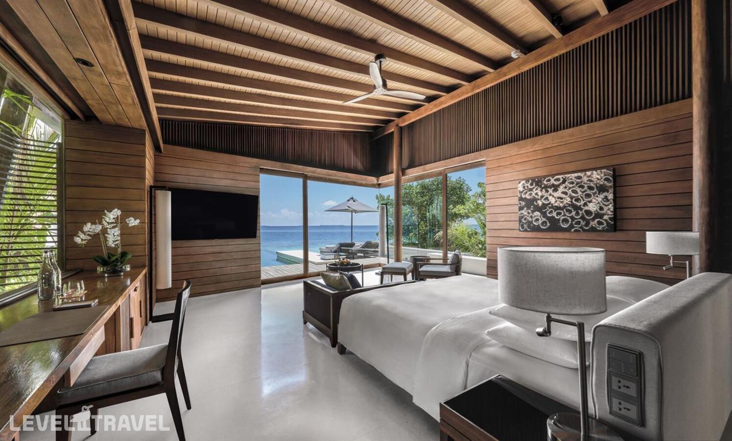 фотографии номера Пляжная вилла делюкс с бассейном отеля Park Hyatt Maldives Hadahaa в Мальдивы(Гаафу Алиф Атолл) - фото №1
