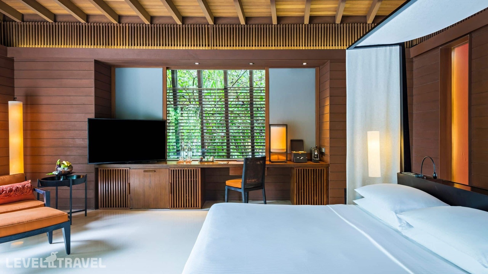 фотографии номера Пляжная вилла отеля Park Hyatt Maldives Hadahaa в Мальдивы(Гаафу Алиф Атолл) - фото №2