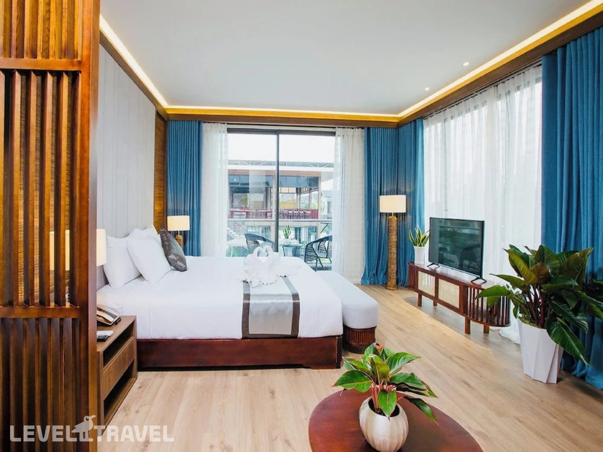 фотографии номера Вилла с бассейном с 4 комнатами отеля Sonaga Beach Resort & Villas Phu Quoc в Вьетнам(Фукуок) - фото №3