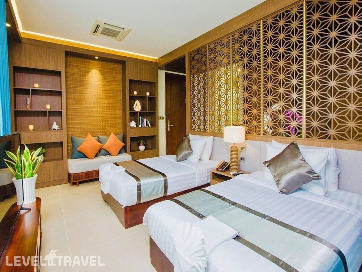фотографии номера Вилла с бассейном с 4 комнатами отеля Sonaga Beach Resort & Villas Phu Quoc в Вьетнам(Фукуок) - фото №6
