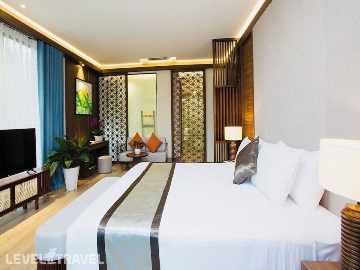 фотографии номера Вилла с бассейном с 4 комнатами отеля Sonaga Beach Resort & Villas Phu Quoc в Вьетнам(Фукуок) - фото №10