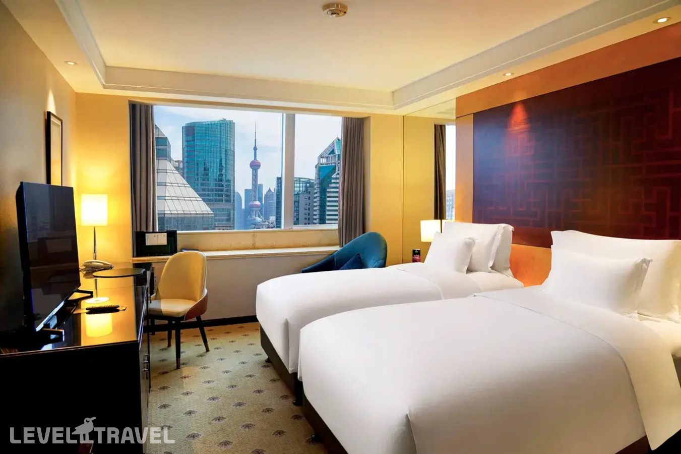 фотографии номера Представительский (две односпальные кровати) отеля Radisson Collection Hyland Shanghai в Китай(Шанхай) - фото №1