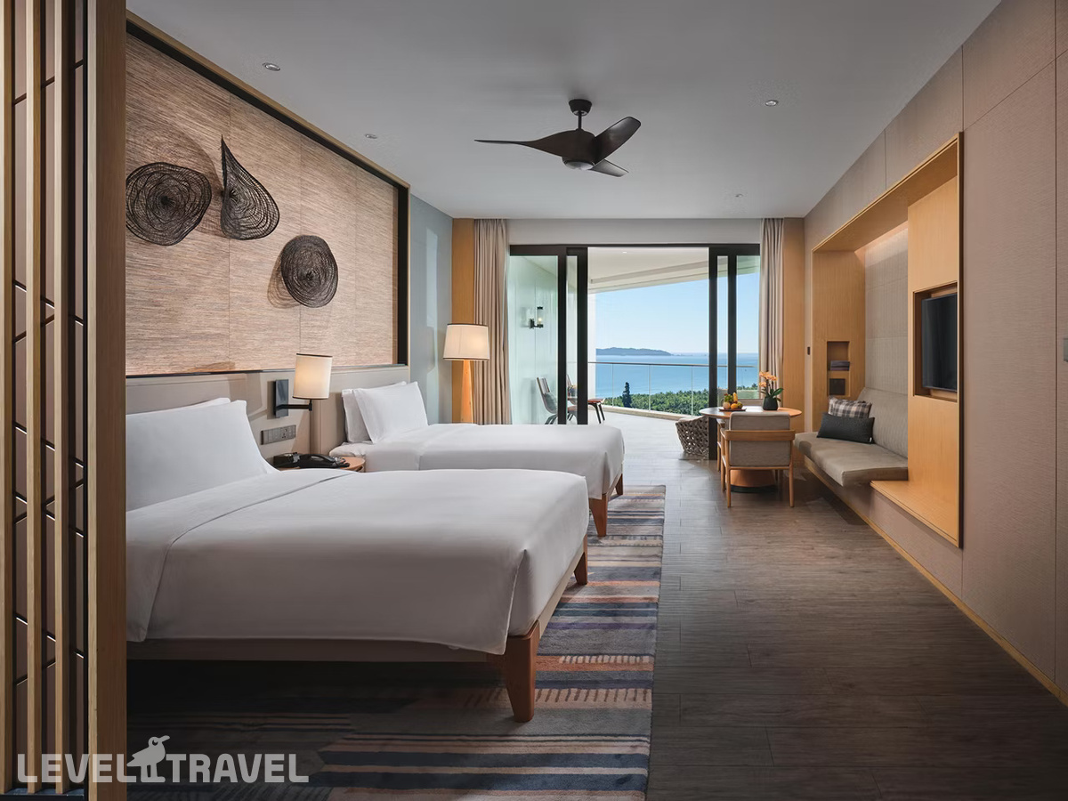 фотографии номера Стандартный с прямым видом на море (верхний этаж) отеля Crowne Plaza Sanya Haitang Bay Resort, An Ihg Hotel в Китай(Хайтанг Бэй) - фото №4