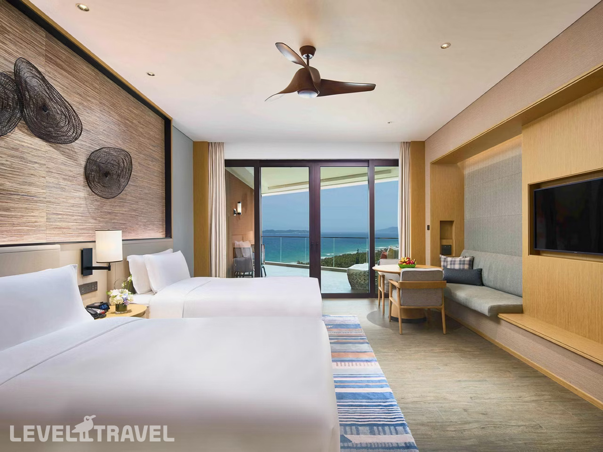 фотографии номера Стандартный с прямым видом на море (верхний этаж) отеля Crowne Plaza Sanya Haitang Bay Resort, An Ihg Hotel в Китай(Хайтанг Бэй) - фото №1
