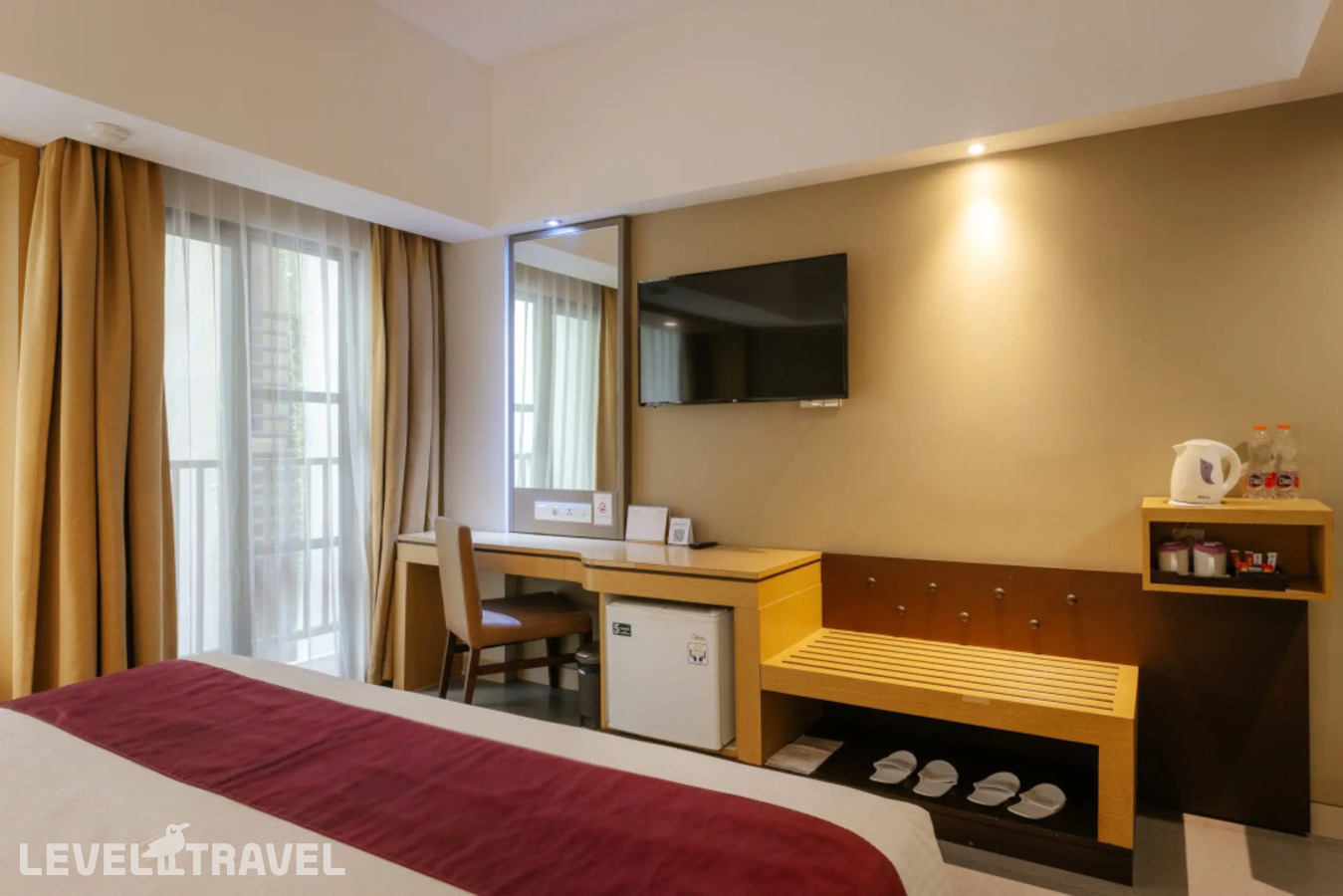 фотографии номера Двухместный номер Deluxe Executive 2 отдельные кровати отеля Horison Seminyak в Индонезия(Семиньяк) - фото №1