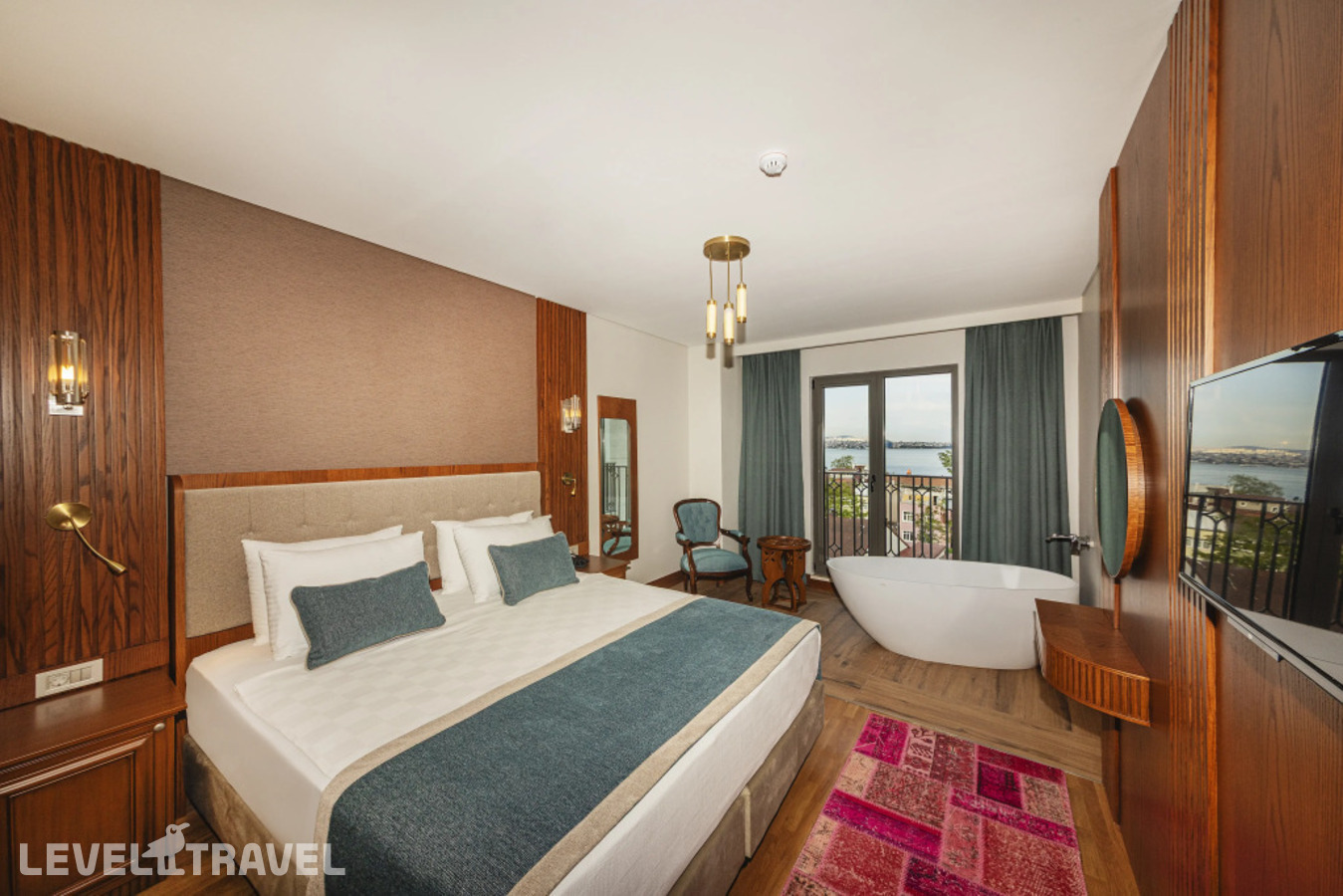 фотографии номера Полулюкс с видом на море отеля Triton Hotel (Ex. Azade Hotel) в Турция(Фатих) - фото №1