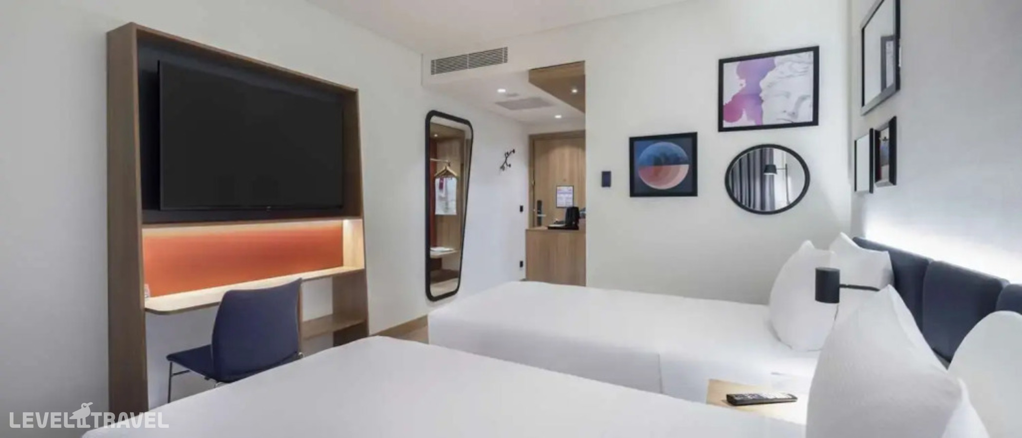 фотографии номера Стандартный (две односпальные кровати) отеля Hampton By Hilton Antalya Airport в Турция(Анталья) - фото №3
